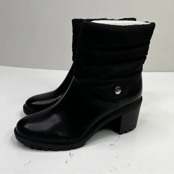 Alfani Belcalise lug sole puffer boots black - 9 - Picture 7 of 12